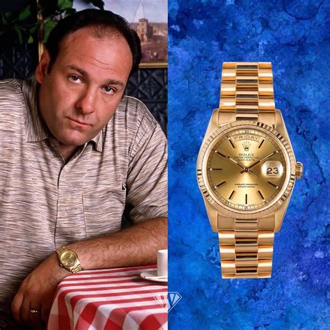 tony soprano golden Rolex